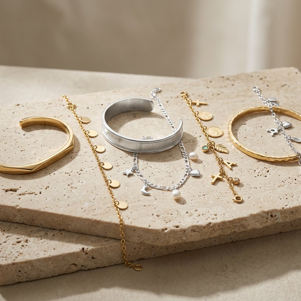 Anti-tarnish luxury bracelets Sowcarpet Chennai