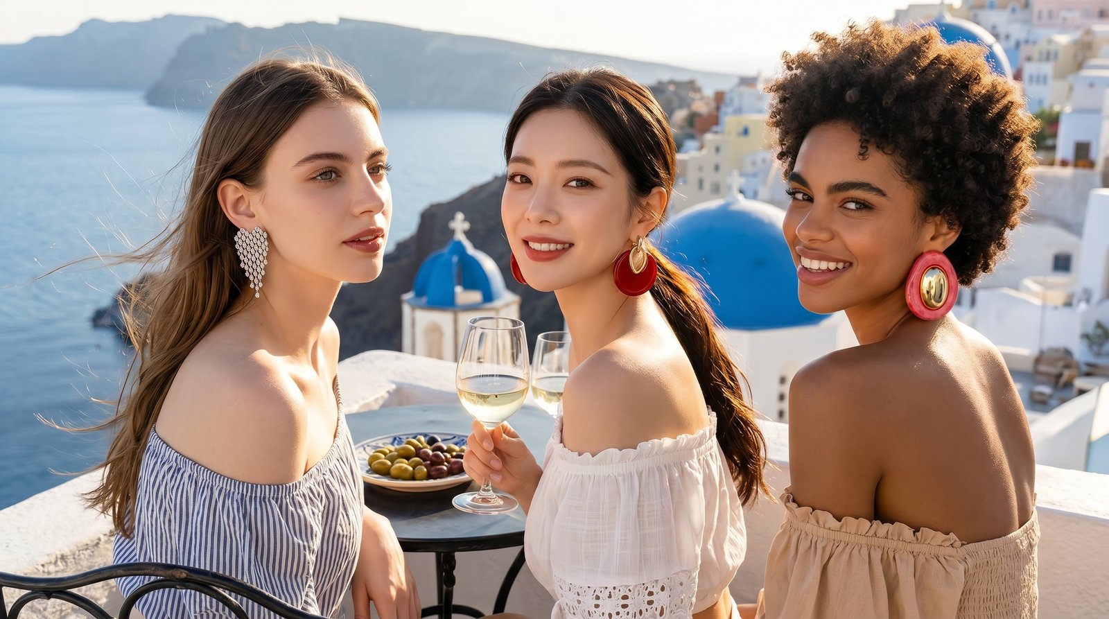 Korean jewelry model photo on Instagram